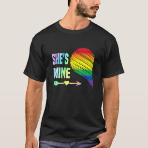 T-shirt Chaussures Mineur Couple Fierté Coeur Lgbt Lesbian