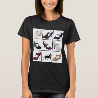 T-shirt Chaussures Vintage (Colorées)