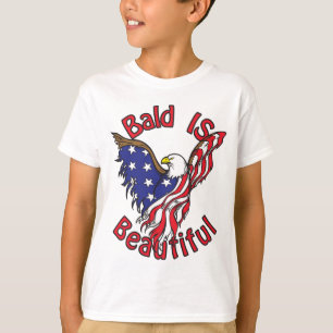 T-shirt Chauve est beau - style4
