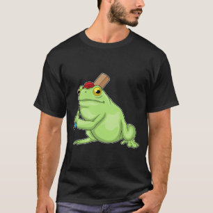 T-shirt Chauve-souris de cricket de grenouille