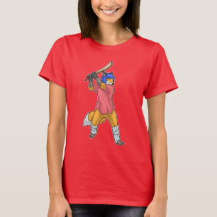 T-shirt Chauve-souris de cricket Fox