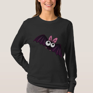 T-SHIRT CHAUVE-SOURIS GRAND-EYED PEU POURPRE ET ROSE