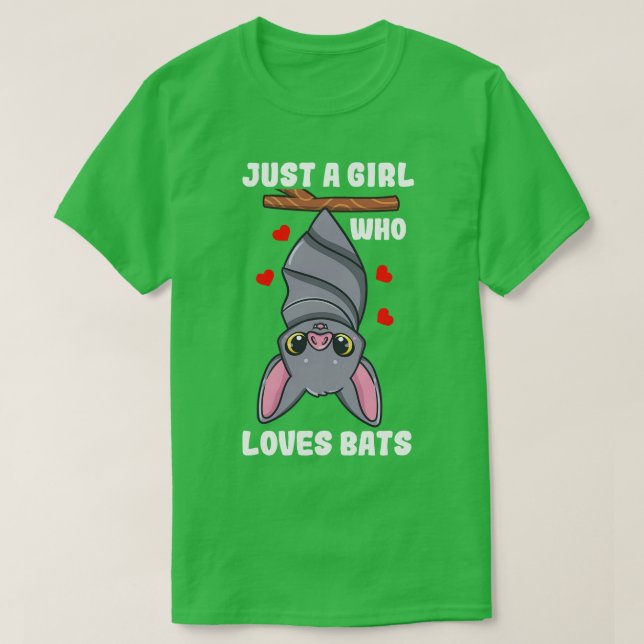 T-shirt Chauve-souris Lover 2 (Design devant)