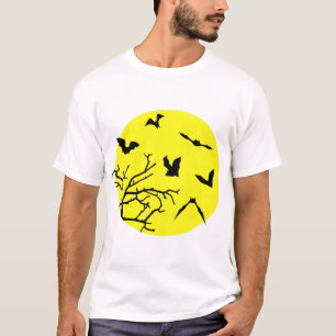 T-shirt chauves-souris d'Halloween 