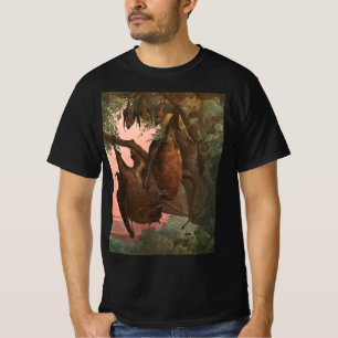 T-shirt Chauves-souris renards volantes par Austen, Animau
