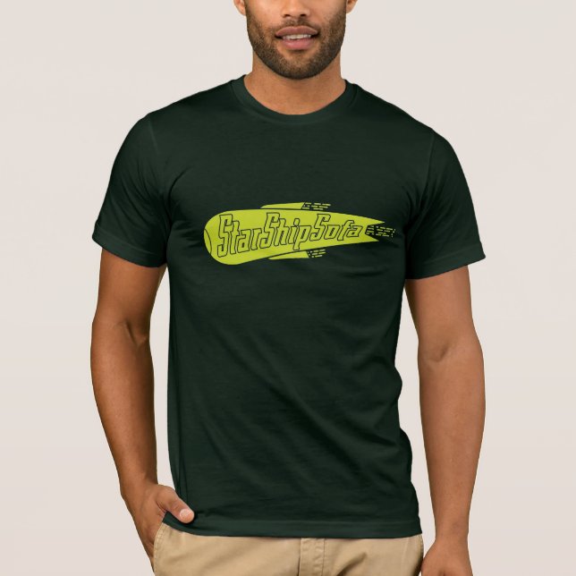 T-shirt Chaux de StarShipSofa sur la forêt (Devant)
