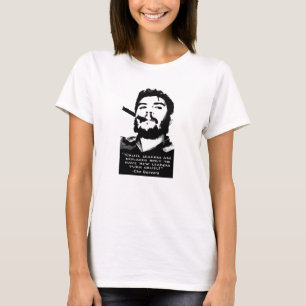 T-shirt Che Guevara fumant un cigare cubain aucun doute