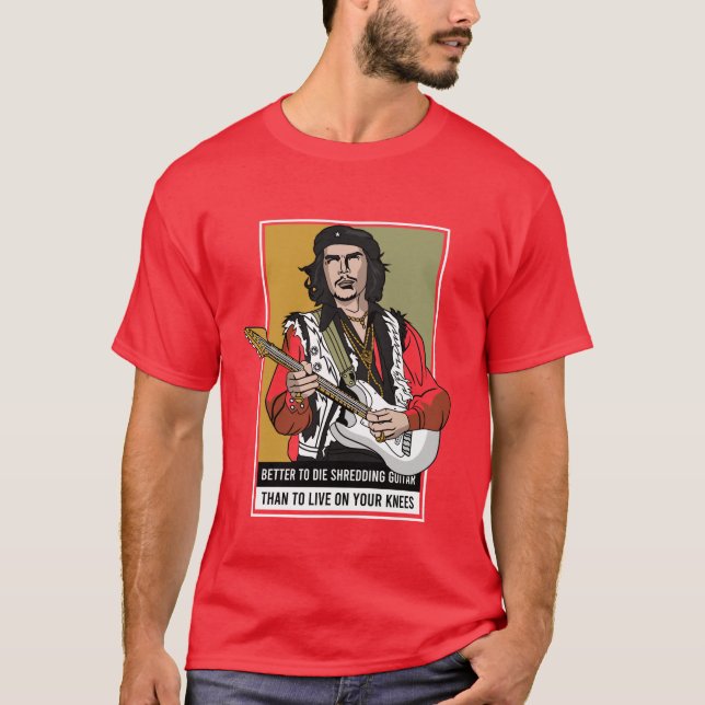 T-shirt Che Guevara Hendrix (Devant)