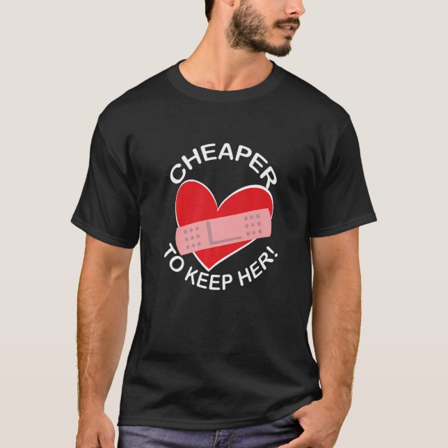 T-shirt Cheaper To Keep Her Failed Marriage Divorce Break  (Devant)