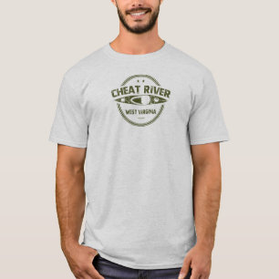 T-shirt Cheat River, Virginie-Occidentale
