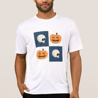 T-shirt Checks de Skulls et Pumkins