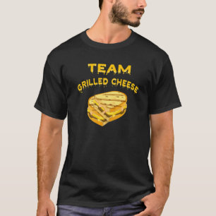 T-shirt Cheddar de Fromage Grillé de l'équipe Nourriture D