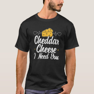 T-shirt Cheddar Fromage Food 5