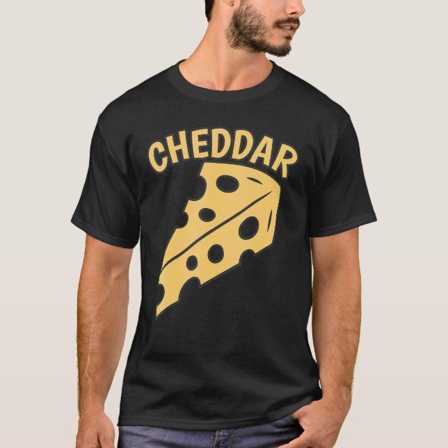 T-shirt Cheddar Tasty Cheddar (Devant)