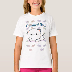 T-shirt Cheeky Kawaii Style Kitten