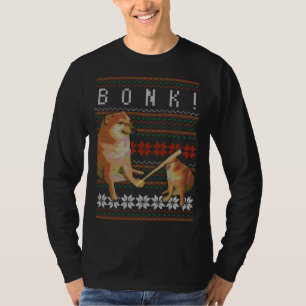 T-shirt Cheems Bonk Vilain Sweater Doge Doge Design