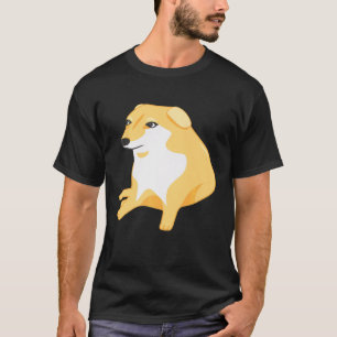 T-shirt Cheems Shiba Inu Ironic Dog Meme Premium