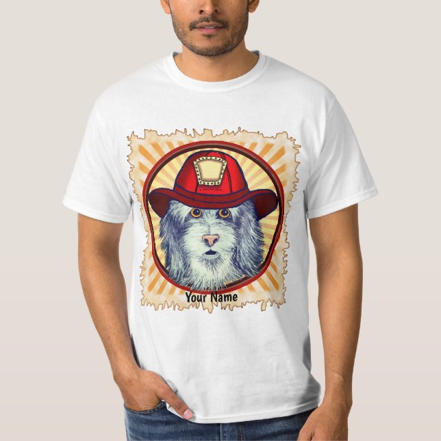 T-shirt Cheepdog Firefighter (Devant)