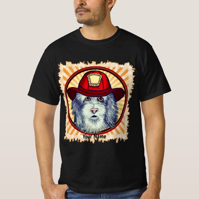 T-shirt Cheepdog Firefighter (Devant)