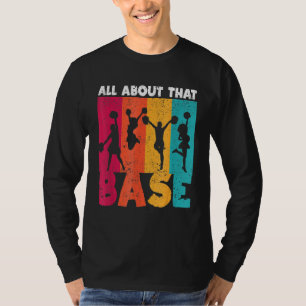 T-shirt Cheer Cheerleading Tout est question de cette base