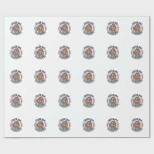 T-Shirt Cheer Dad Surviving Comp Wochenende Skelet Geschenkpapier