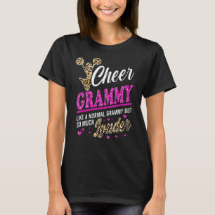 T-shirt Cheer Grammy Plus Grand Empreinte de léopard Venti