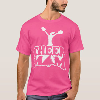 T-shirt Cheer Mom Cheerleading Mother For Women