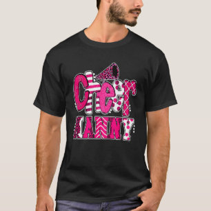 T-shirt Cheer Nanny Plus Grand Empreinte de léopard De Ven