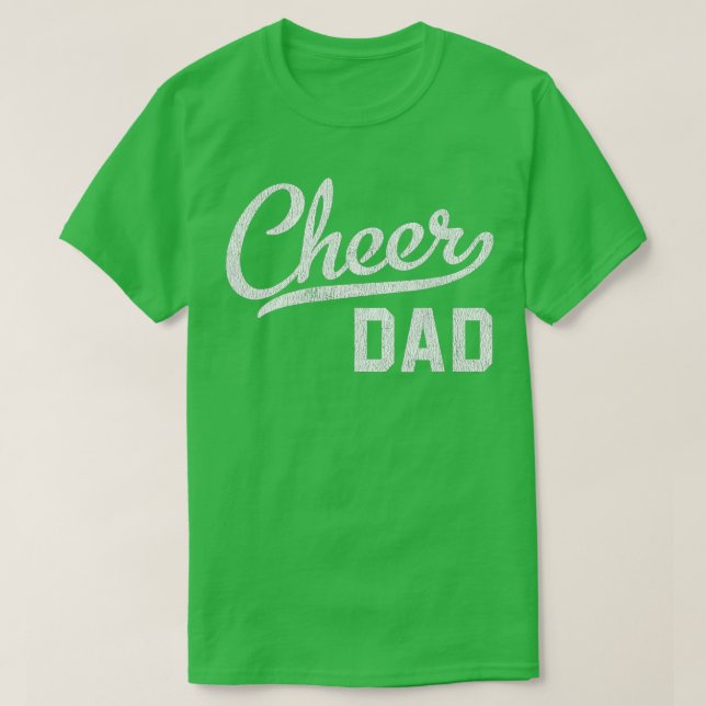 T-shirt Cheer Papa Fier Cheerled Papa Cadeau (Design devant)