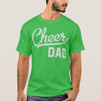 T-shirt Cheer Papa Fier Cheerled Papa Cadeau