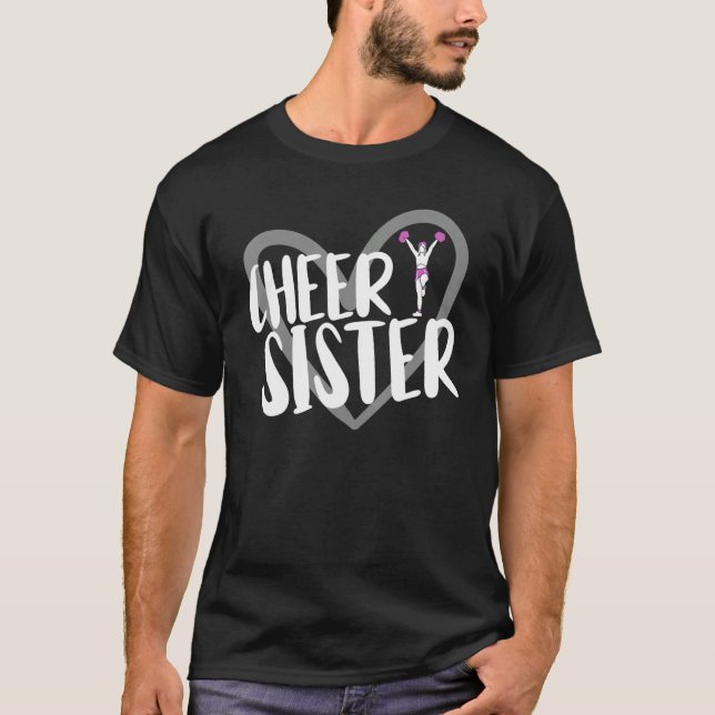T-shirt Cheer Soeur Coeur (Devant)