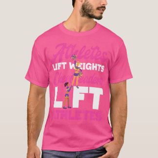 T-shirt Cheerlead Athlètes Lift Weights Cheerlead
