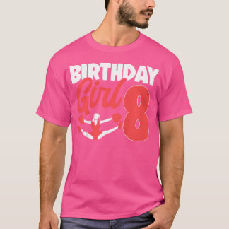 T-shirt Cheerleader Birthday Cheer Girl Cute Cheerleading