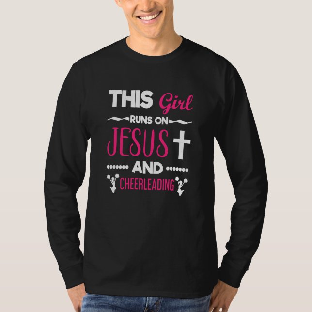 T-shirt Cheerled Fonctionne Sur Cheerled (Devant)