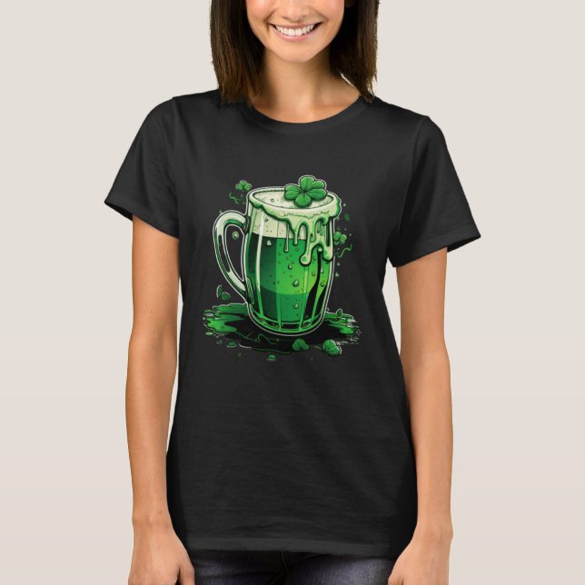 T-shirt Cheers Irish Beer St Patrick's Day St Patrick's Da (Devant)