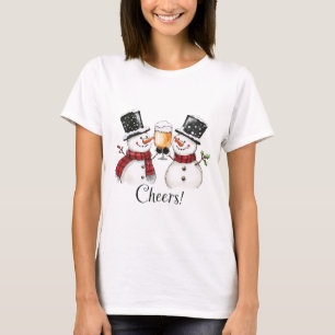T-shirt Cheers-Snowman