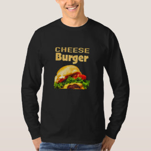 T-shirt Cheese Burger National Hamburger Day Fast Foods