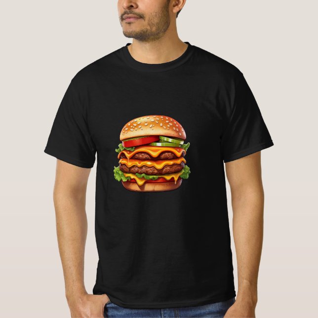 T-shirt Cheeseburger (Devant)