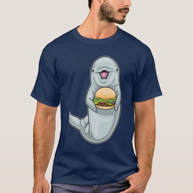 T-shirt Cheeseburger dauphin (Devant)