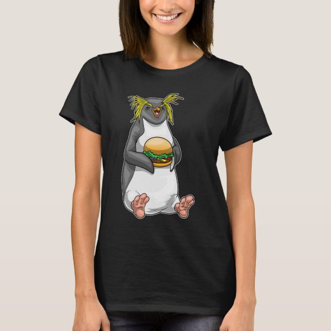 T-shirt Cheeseburger Penguin (Devant)