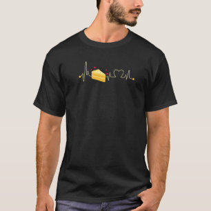 T-shirt Cheesecake Hearbeat Baking Baker Pâtisserie Chef D