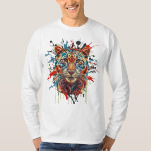 T-shirt Cheeta Abstraite