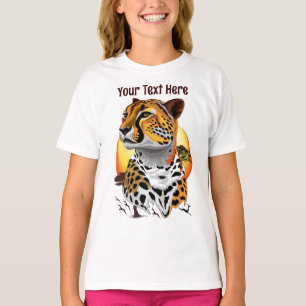 T-shirt Cheetah African Feline Wild Animal