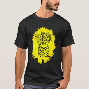 T-shirt Cheetah Cub Predator Tee Cat T Animal Cheetahs
