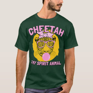 T-shirt Cheetah Est Mon Esprit Animal Chat Le Plus Rapide 