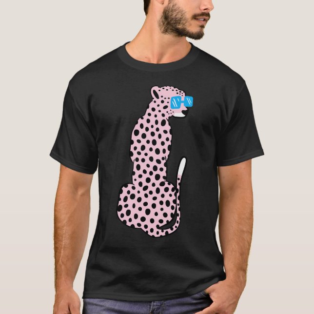 T-shirt Cheetah Preppy Blackpink (Devant)