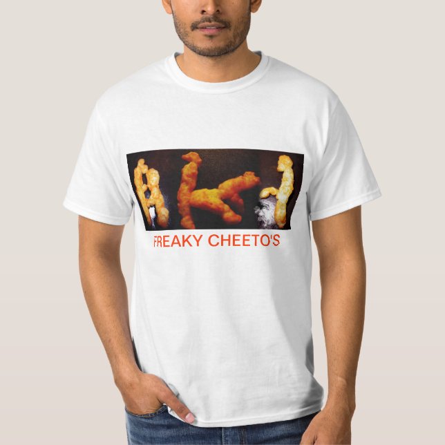 T-shirt Cheetos bizarre (Devant)