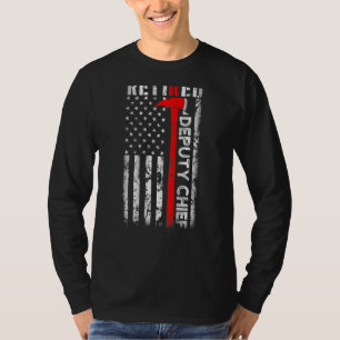 T-shirt Chef adjoint des pompiers à la retraite Retraite P