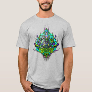 T-shirt Chef Alien - Aqua