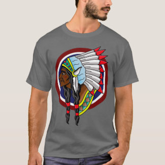 T-shirt Chef américain natif (3)